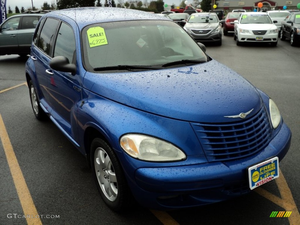 2004 PT Cruiser Touring - Electric Blue Pearlcoat / Dark Slate Gray photo #11