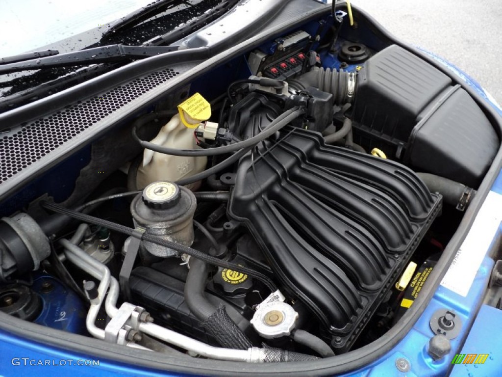 2004 PT Cruiser Touring - Electric Blue Pearlcoat / Dark Slate Gray photo #14