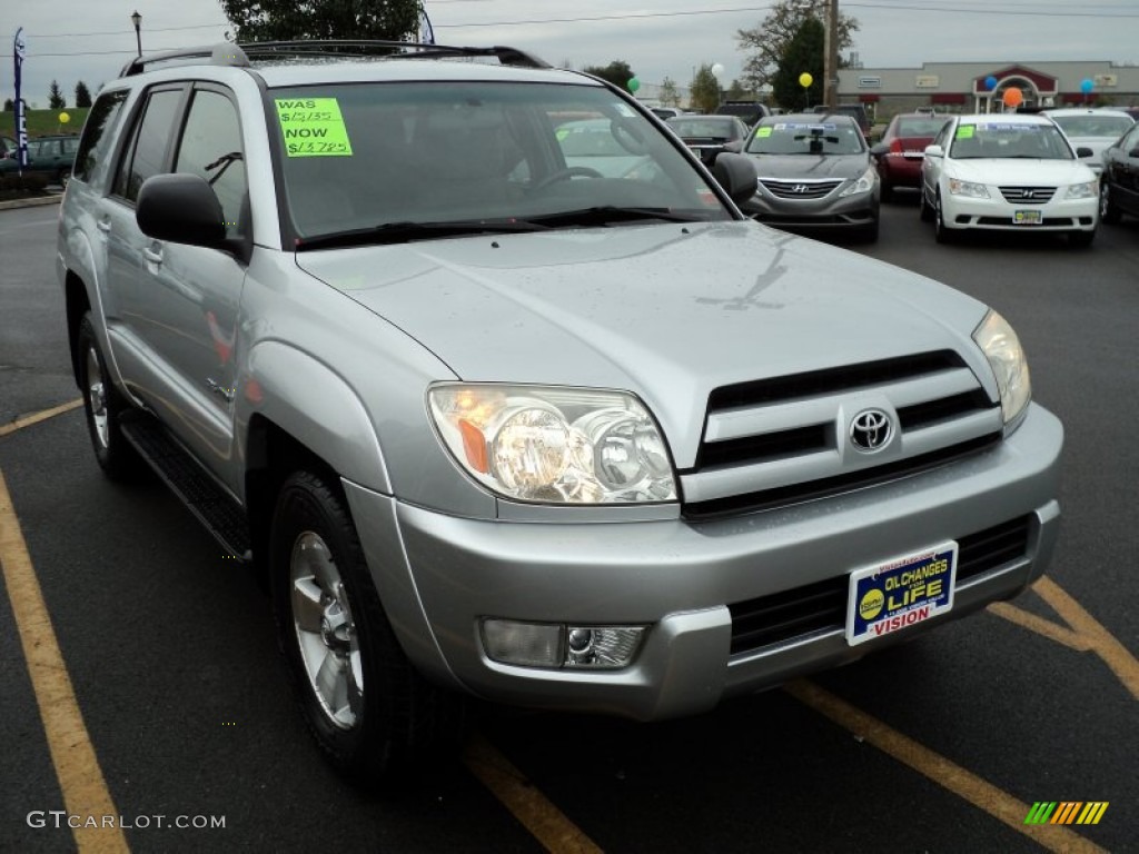 2004 4Runner SR5 4x4 - Titanium Metallic / Stone photo #10