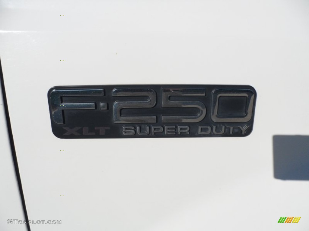 1999 Ford F250 Super Duty XLT Crew Cab Marks and Logos Photo #55467017
