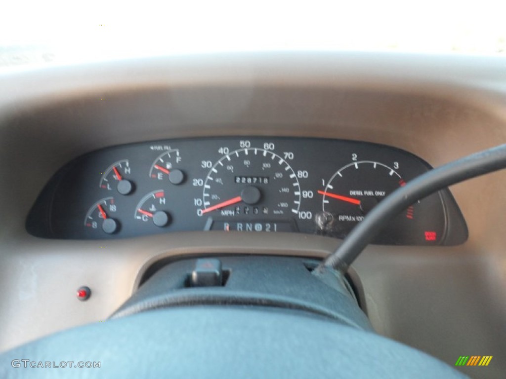 1999 Ford F250 Super Duty XLT Crew Cab Gauges Photos