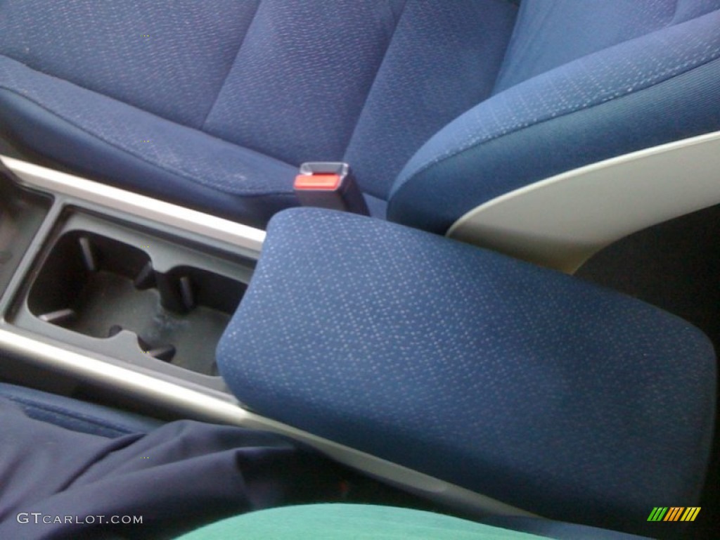 Blue Interior 2008 Honda Civic Hybrid Sedan Photo #55468184