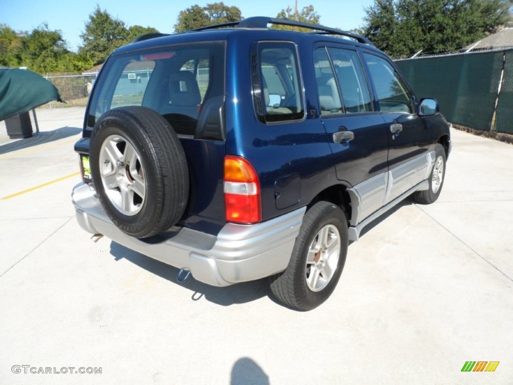 Indigo Blue Metallic 2002 Chevrolet Tracker LT Hard Top Exterior Photo #55468523