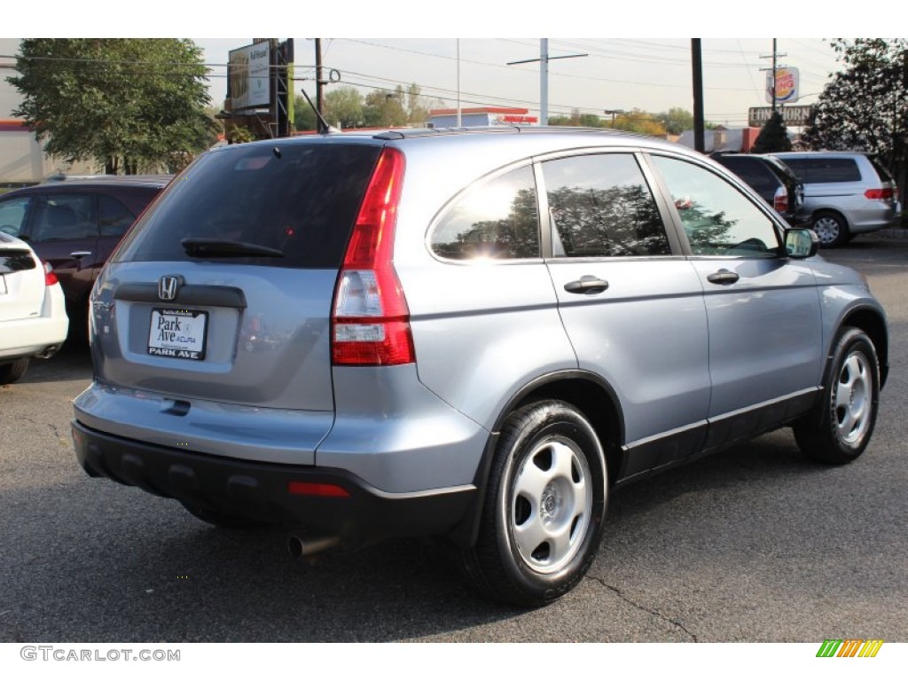 2008 CR-V LX - Glacier Blue Metallic / Gray photo #3