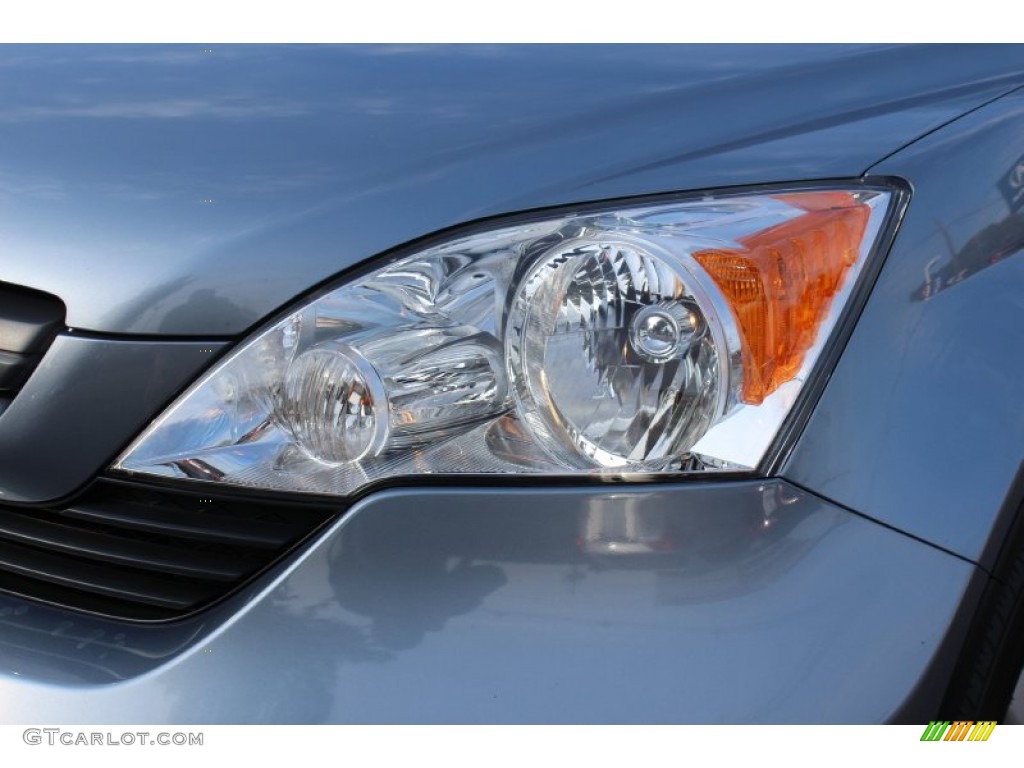 2008 CR-V LX - Glacier Blue Metallic / Gray photo #27