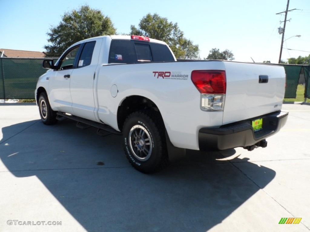 2012 Tundra TRD Rock Warrior Double Cab 4x4 - Super White / Black photo #5