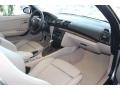 Taupe 2009 BMW 1 Series 135i Convertible Dashboard