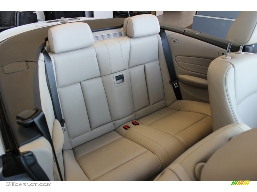 Taupe Interior 2009 BMW 1 Series 135i Convertible Photo #55469528