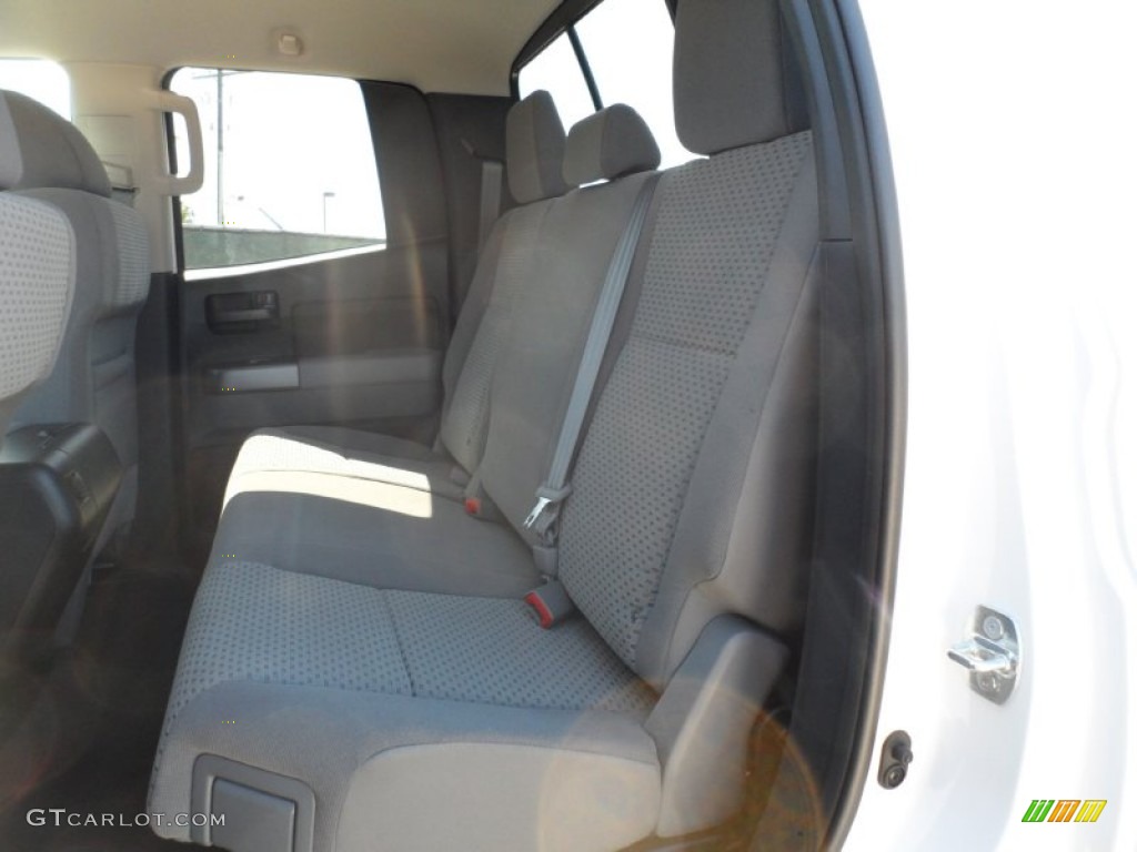 2012 Tundra SR5 Double Cab - Super White / Graphite photo #21