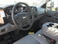 Dark Titanium 2011 Chevrolet Silverado 3500HD Regular Cab Chassis Dump Truck Interior Color