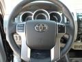 Graphite 2012 Toyota Tacoma V6 SR5 Prerunner Double Cab Steering Wheel