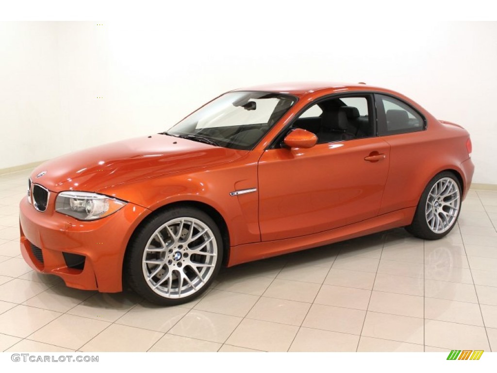 Valencia Orange Metallic 2011 BMW 1 Series M Coupe Exterior Photo #55470311