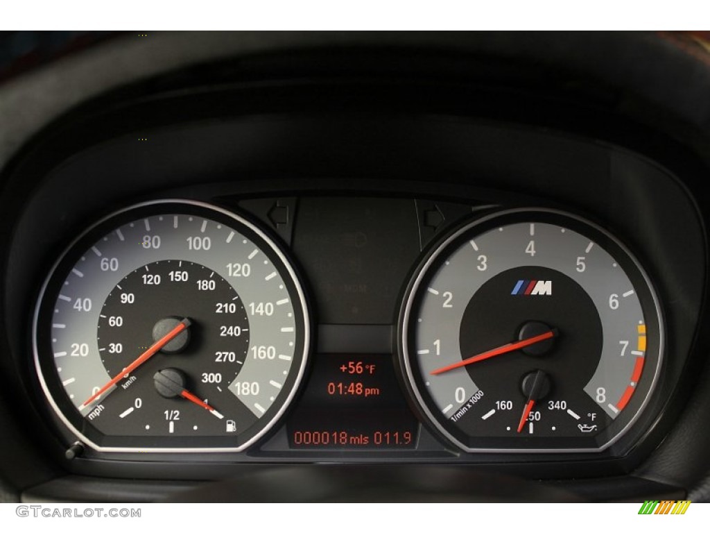 2011 BMW 1 Series M Coupe Gauges Photo #55470410