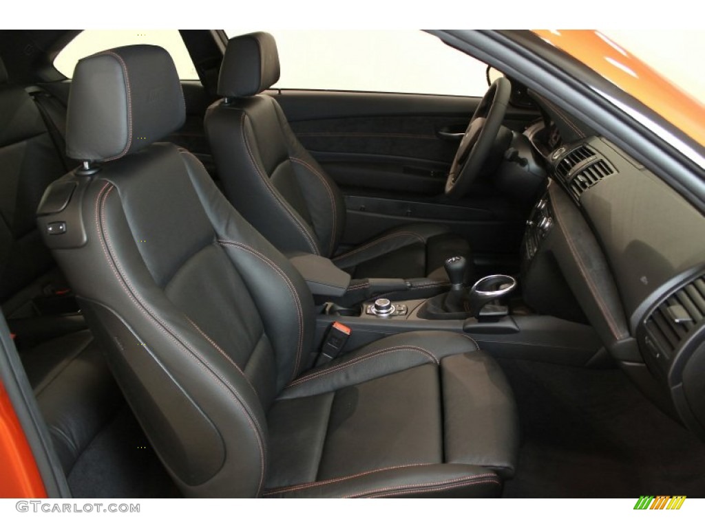 Black Interior 2011 BMW 1 Series M Coupe Photo #55470560
