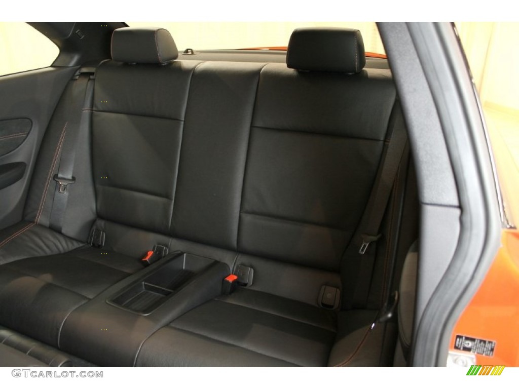 Black Interior 2011 BMW 1 Series M Coupe Photo #55470578