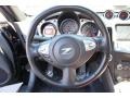 2010 Nissan 370Z Persimmon Leather Interior Steering Wheel Photo