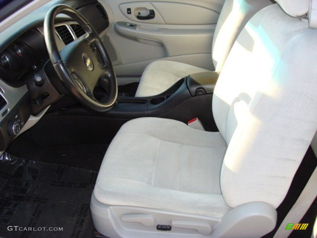 Gray Interior 2007 Chevrolet Monte Carlo LT Photo #55472000