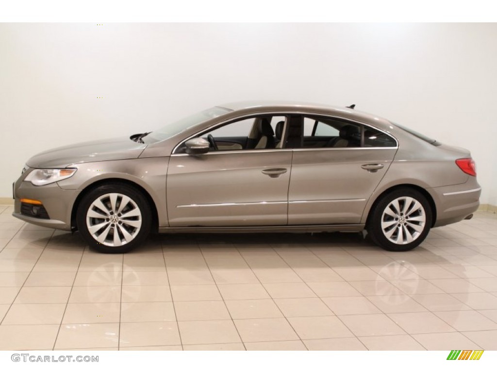 2010 CC Sport - Light Brown Metallic / Cornsilk Beige Two Tone photo #4