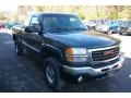 2003 Polo Green Metallic GMC Sierra 2500HD SLE Extended Cab 4x4  photo #20