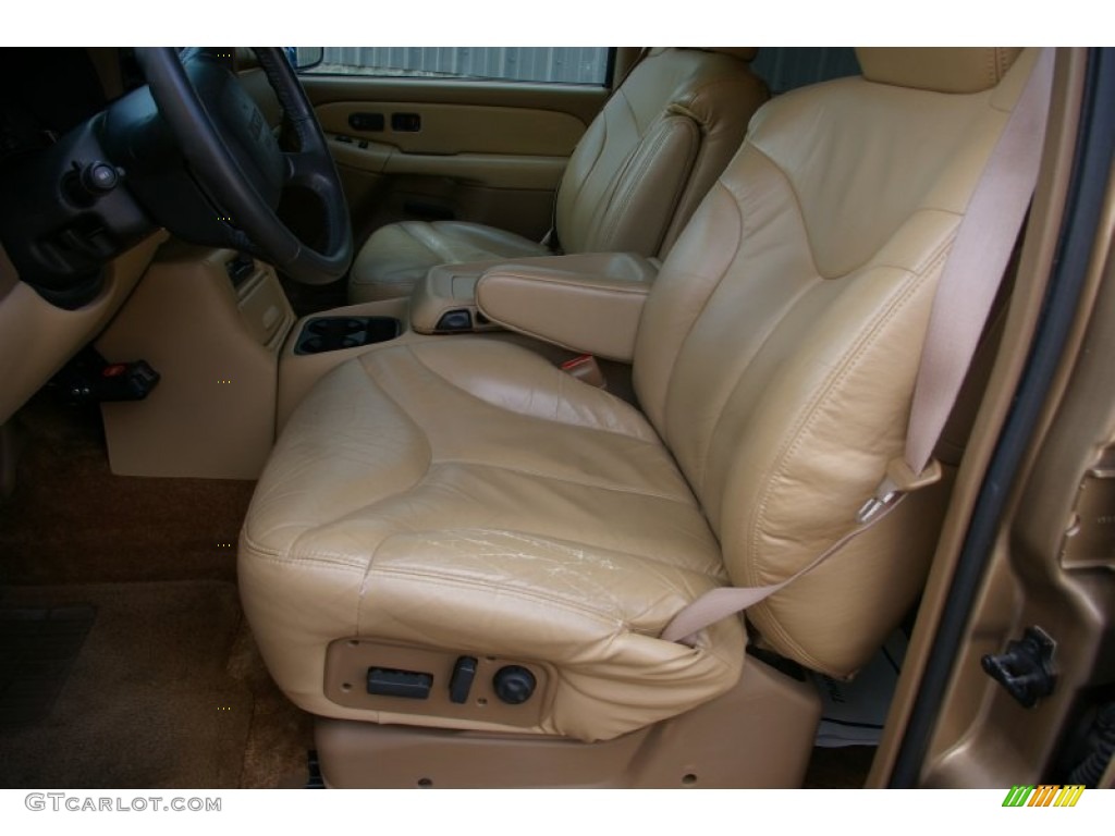 Medium Dark Oak Interior 2000 GMC Yukon SLT 4x4 Photo #55473335