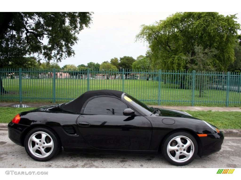 Black 2000 Porsche Boxster Standard Boxster Model Exterior Photo #55473977