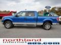 2011 Blue Flame Metallic Ford F150 XLT SuperCrew 4x4  photo #5