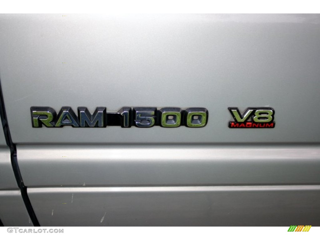 2001 Ram 1500 SLT Club Cab 4x4 - Bright Silver Metallic / Mist Gray photo #45