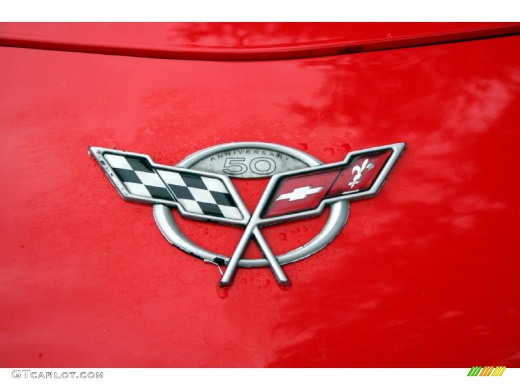 2003 Chevrolet Corvette 50th Anniversary Edition Coupe Marks and Logos Photo #55475546