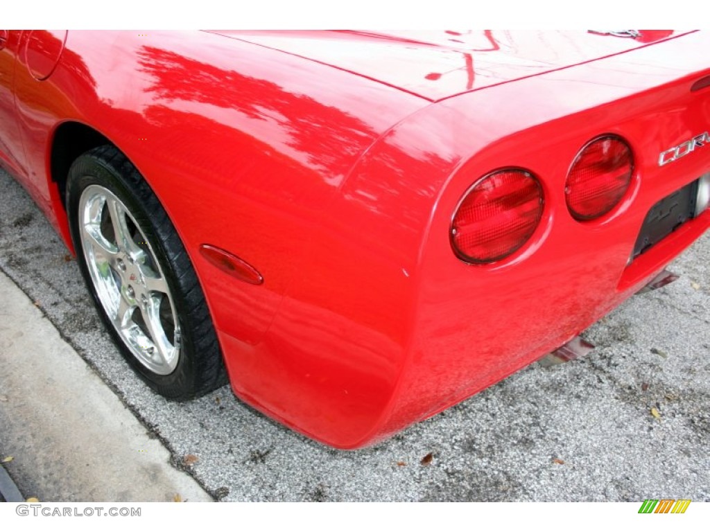 2003 Corvette 50th Anniversary Edition Coupe - Torch Red / Light Gray photo #29