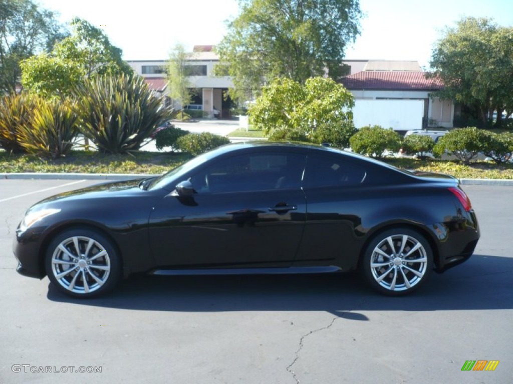 Obsidian Black 2010 Infiniti G 37 S Sport Coupe Exterior Photo #55476061