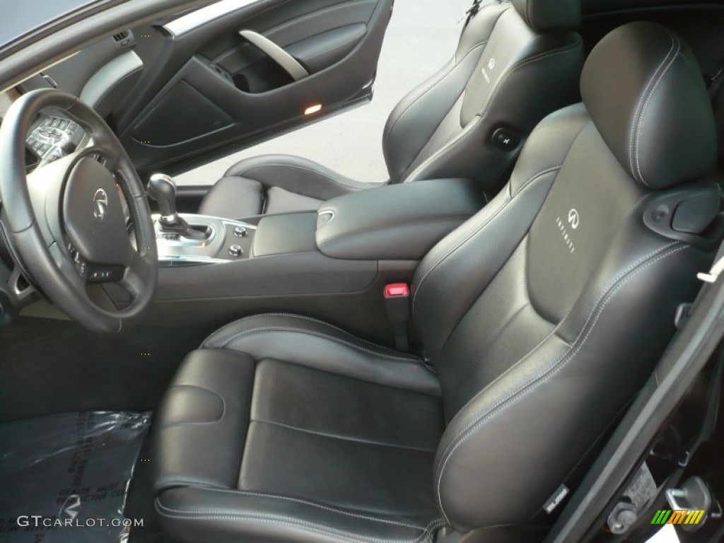 Graphite Interior 2010 Infiniti G 37 S Sport Coupe Photo #55476149