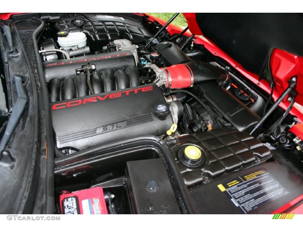 2003 Chevrolet Corvette 50th Anniversary Edition Coupe 5.7 Liter OHV 16 Valve LS1 V8 Engine Photo #55476209