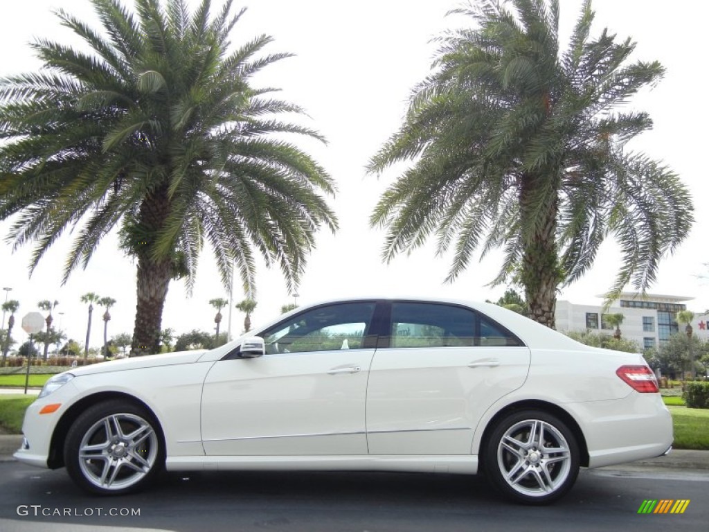 Arctic White Mercedes-Benz E