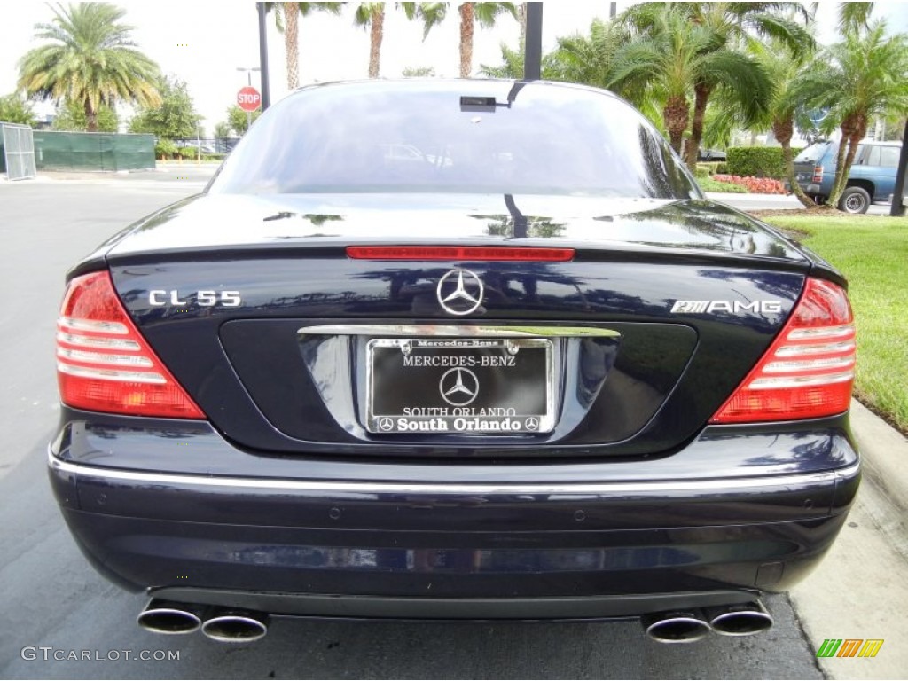 2006 CL 55 AMG - Capri Blue Metallic / Java photo #7