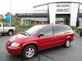 2005 Inferno Red Crystal Pearl Dodge Grand Caravan SXT  photo #1