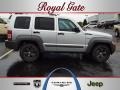 Bright Silver Metallic 2010 Jeep Liberty Renegade 4x4