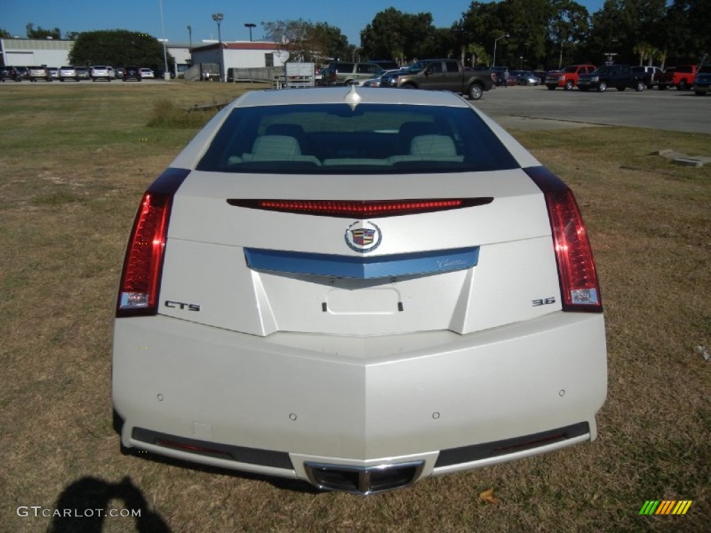 White Diamond Tricoat 2011 Cadillac CTS Coupe Exterior Photo #55477583
