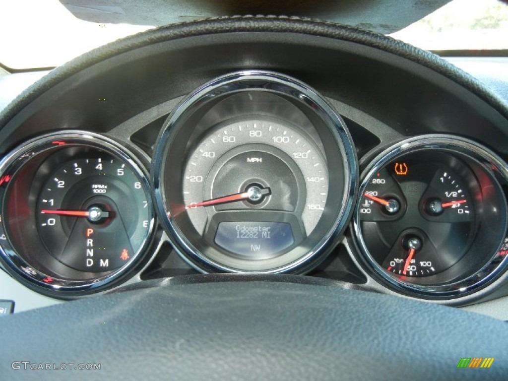 2011 Cadillac CTS Coupe Gauges Photo #55477691