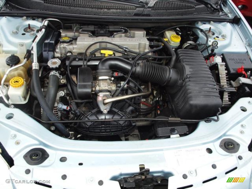 2002 Dodge Stratus SXT Sedan 2.4 Liter DOHC 16-Valve 4 Cylinder Engine Photo #55478078