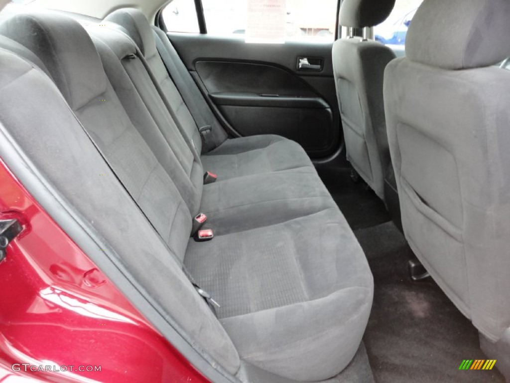 Charcoal Black Interior 2006 Ford Fusion SE V6 Photo #55478226