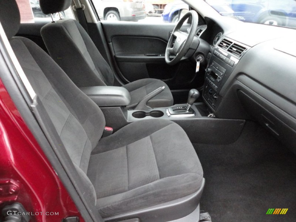 Charcoal Black Interior 2006 Ford Fusion SE V6 Photo #55478237