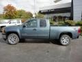 2012 Stealth Gray Metallic GMC Sierra 1500 SLE Extended Cab 4x4  photo #2