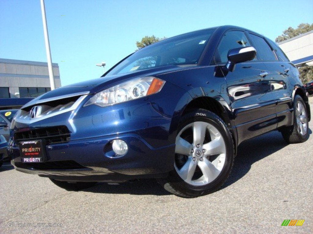 2008 RDX Technology - Royal Blue Pearl / Taupe photo #1