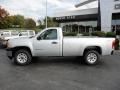 2012 Quicksilver Metallic GMC Sierra 1500 Regular Cab 4x4  photo #2