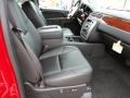 Ebony 2012 GMC Sierra 3500HD SLT Crew Cab 4x4 Dually Interior Color