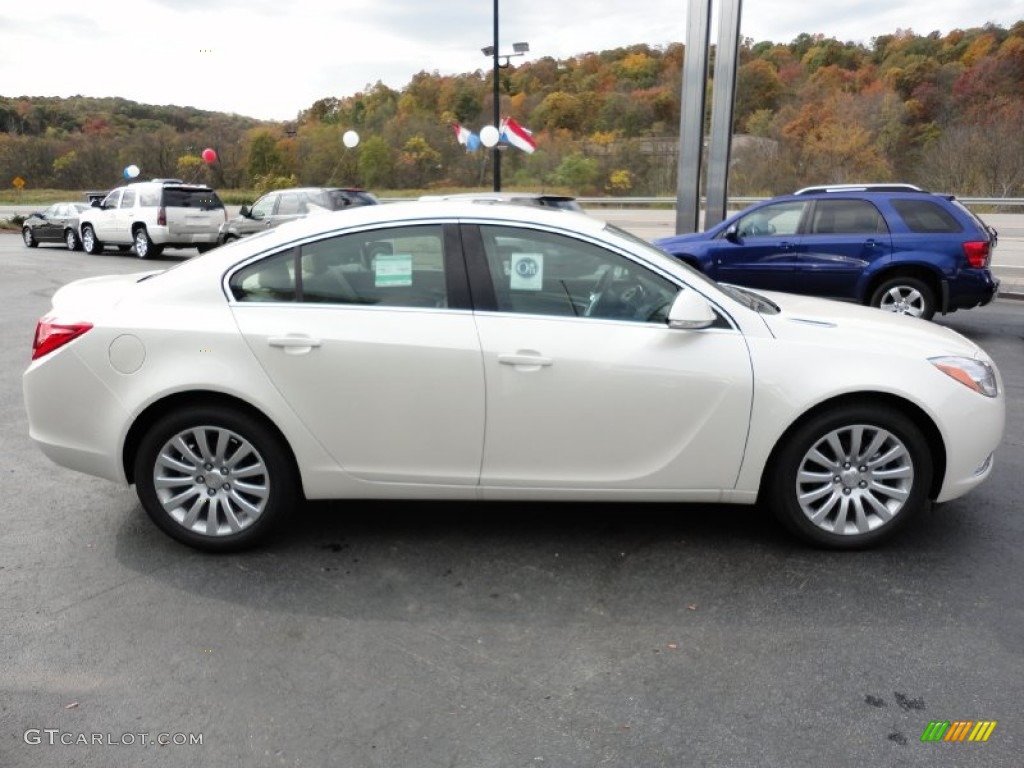 White Diamond Tricoat 2012 Buick Regal Standard Regal Model Exterior Photo #55479425