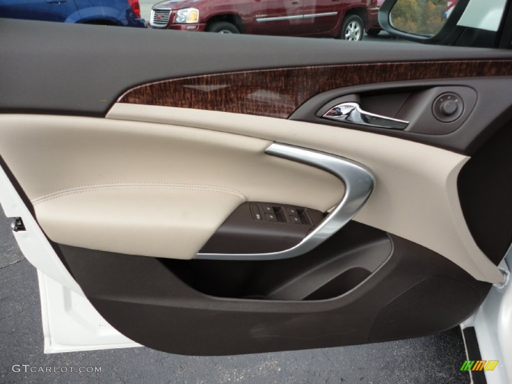2012 Buick Regal Standard Regal Model Cashmere Door Panel Photo #55479484