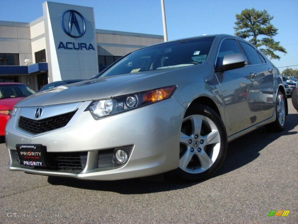 2010 TSX Sedan - Palladium Metallic / Ebony photo #1