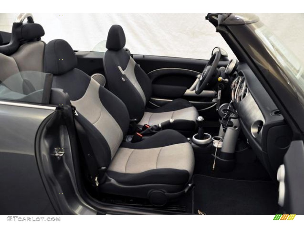 2007 Cooper S Convertible - Dark Silver Metallic / Grey/Carbon Black photo #12