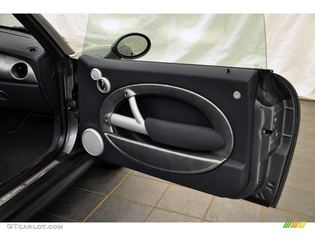 2007 Cooper S Convertible - Dark Silver Metallic / Grey/Carbon Black photo #14